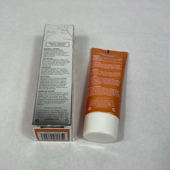 PUMPKIN + GINGER DETOXIFYING CHARCOAL MASK ~ (NEW} - Picture 3 of 3
